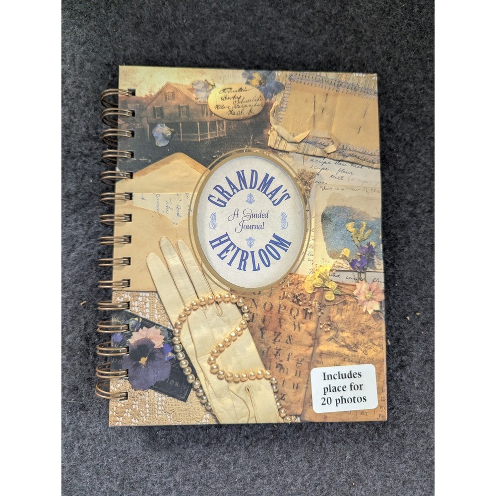 Journal Grandma's Heirloom by Lois L. Kaufman (1999, Hardcover) Announcement